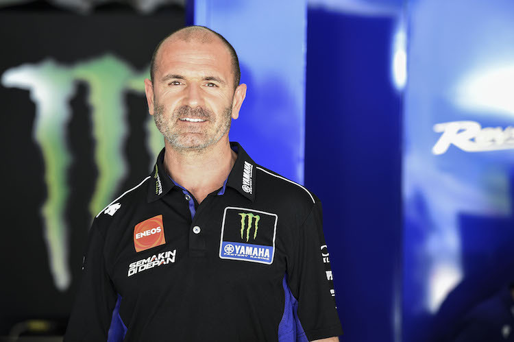 Yamaha-Teammanager Massimo Meregalli: «Das ist ein gutes Zeichen»