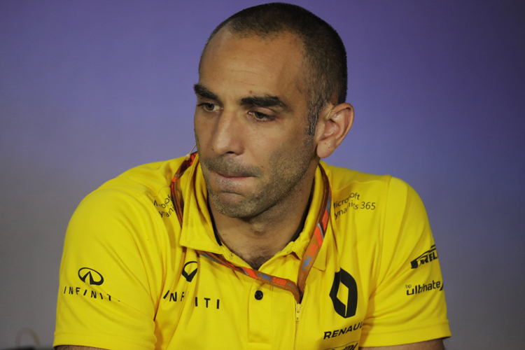 Renault-Sport-Chef Cyril Abiteboul verlangt viel von seiner Mannschaft 