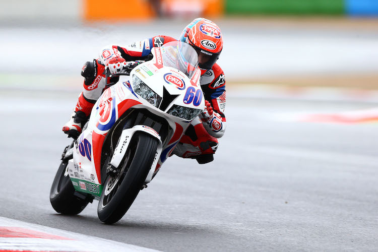 In Magny-Cours schaffte van der Mark auch nach einem Sturz den zweiten Rang