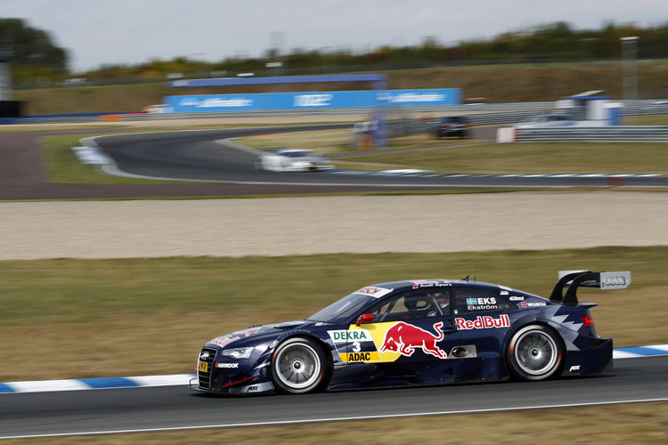 Nur sein Audi war im Oschersleben-Rennen schnell: Ekström