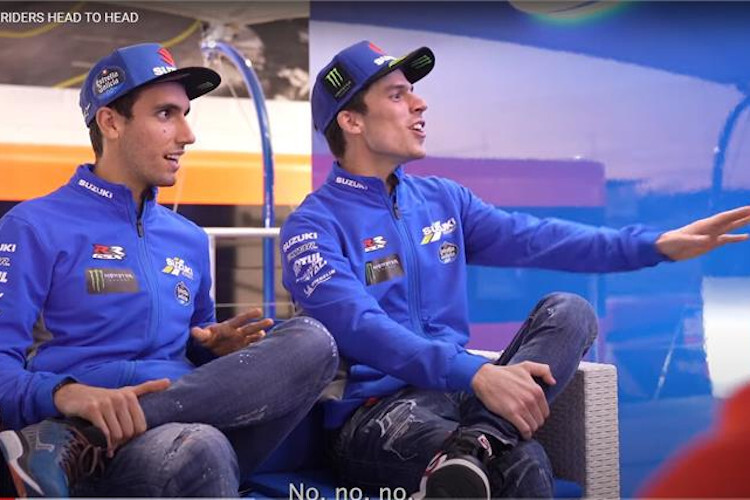 Alex Rins und Joan Mir 