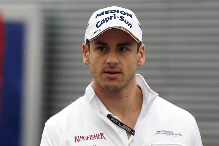 Adrian Sutil hofft auf ein gutes Rennen in Kanada