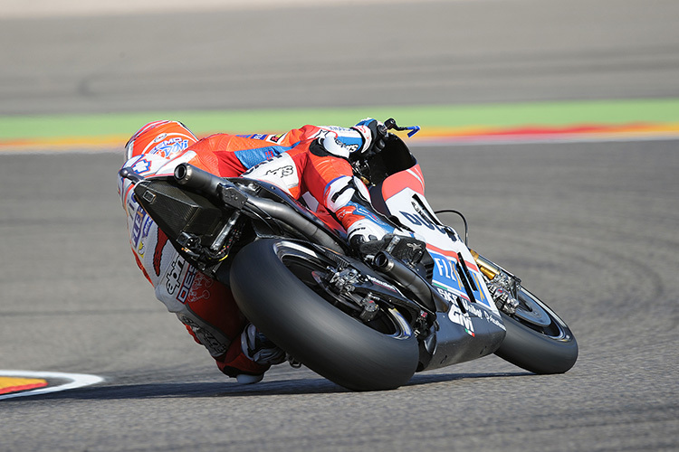 Andrea Dovizioso in Aragón