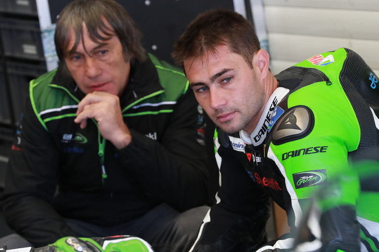 Leon Haslam mit seinem Vater Ron