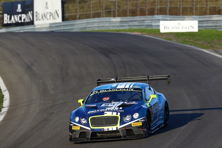 Der siegreiche Bentley Continental GT3 von Maximilian Buhk/Vincent Abril