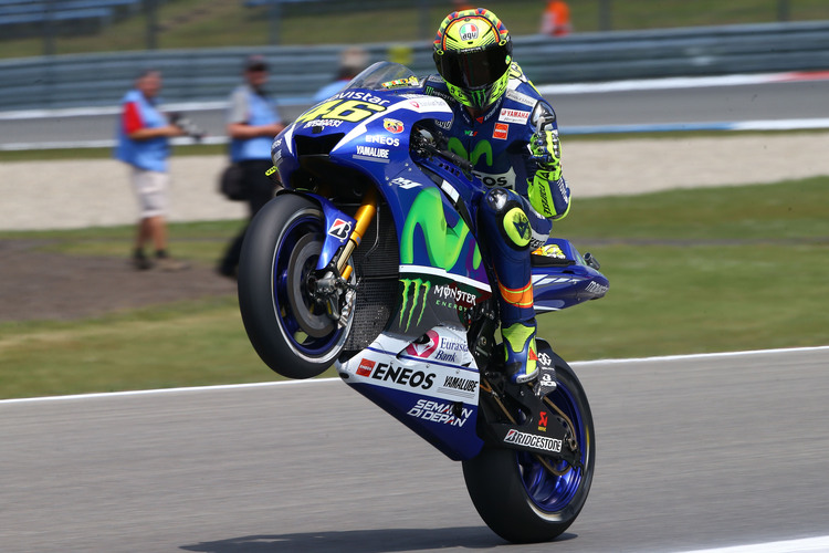 Valentino Rossi in Assen