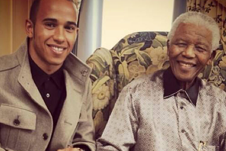 Lewis Hamilton durfte Nelson Mandela persönlich kennenlernen