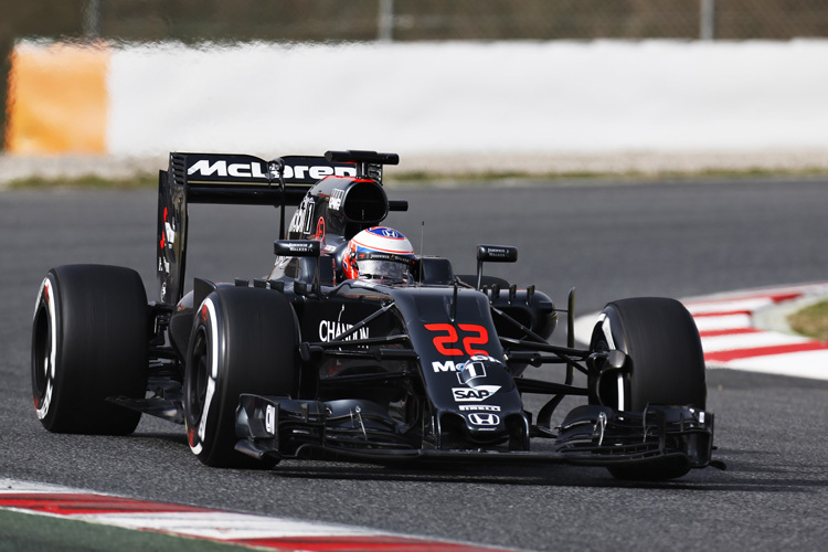Jenson Button im McLaren-Honda