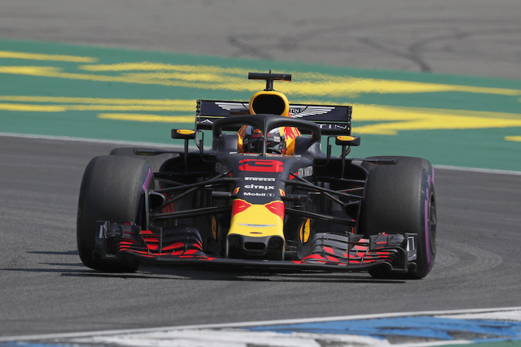 Daniel Ricciardo war im ersten freien Training von Hockenheim der Schnellste