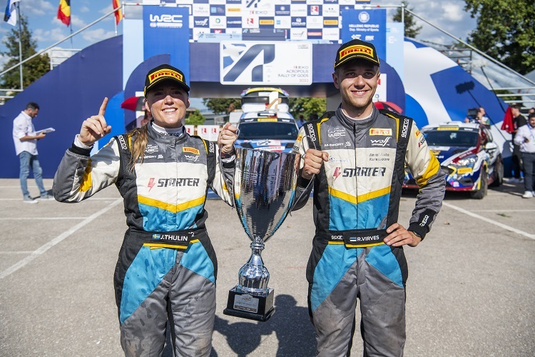 Julia Thulin und Robert Virves
