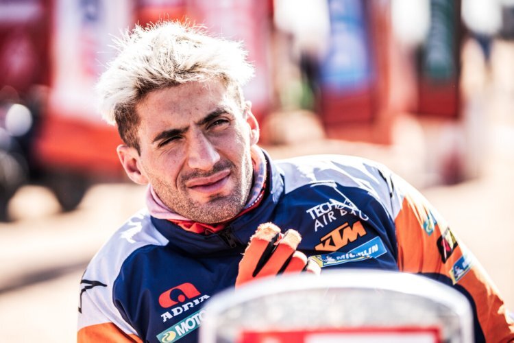 Kevin Benavides ist neuer Dakar-Leader