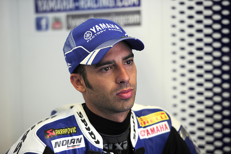 Marco Melandri fuhr bereits 2011 für Yamaha Superbike-WM