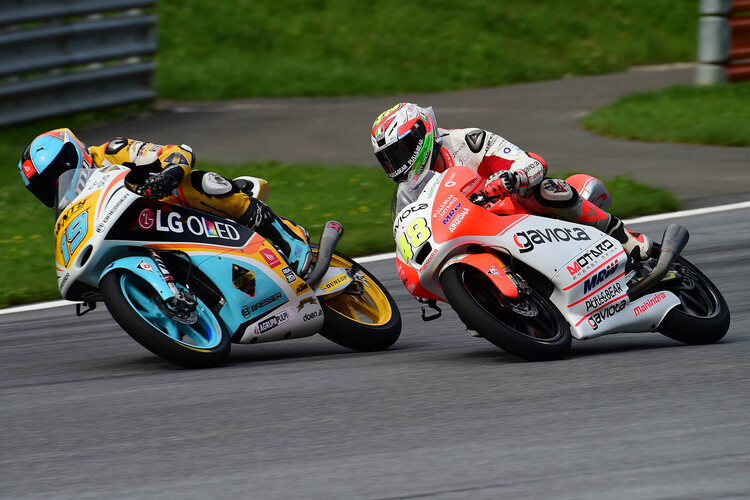 Gabriel Rodrigo im Moto3-Qualifying