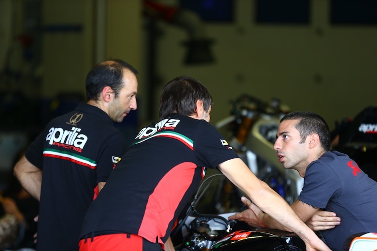 Marco Melandri hat sich mit seinem neuen Team schnell angefreundet