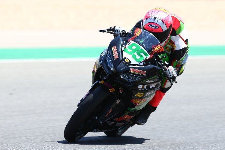 Scott Deroue gewann in Portimao sein erstes Saisonrennen