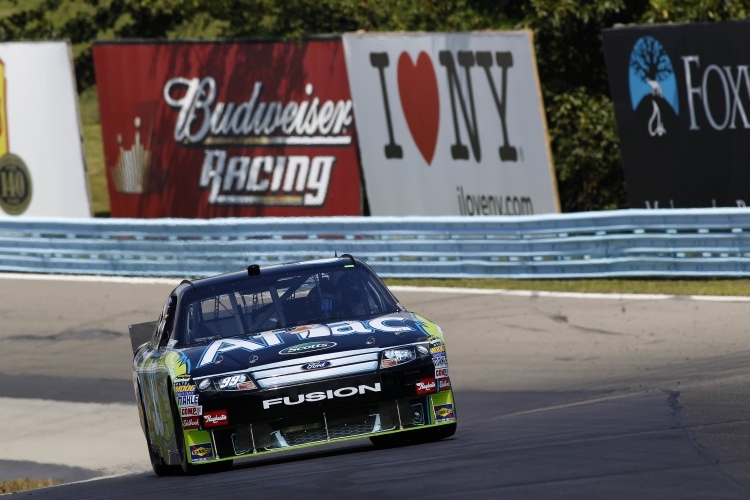 Carl Edwards legte eine Fabelzeit auf den Asphalt