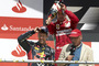 Lauda mit Vettel/Alonso in Hockenheim