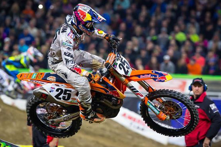 Marvin Musquin liegt in der Supercross-WM auf Rang 3