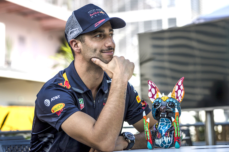 Daniel Ricciardo in Mexiko