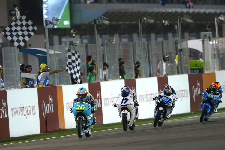 Joan Mir durfte in Katar den zweiten GP-Sieg seiner Karriere feiern 