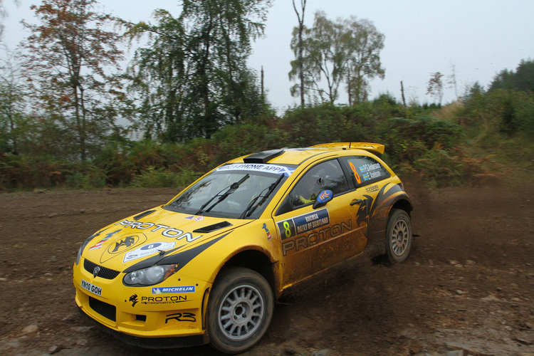 Der Proton Satria Neo S2000 mit Andersson