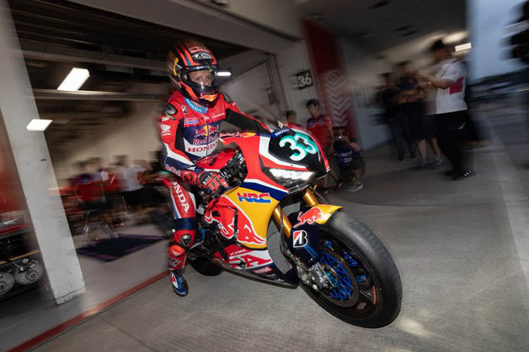 Stefan Bradl beim 2. Suzuka-Test im Juli