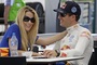 Die stolzen Eltern Andrea Kaiser und Sébastien Ogier