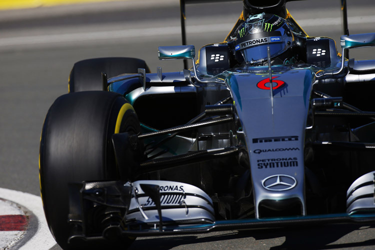Nico Rosberg drehte im dritten freien Training die schnellste Runde
