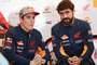 Marc Márquez mit Crew-Chief Santi Hernandez