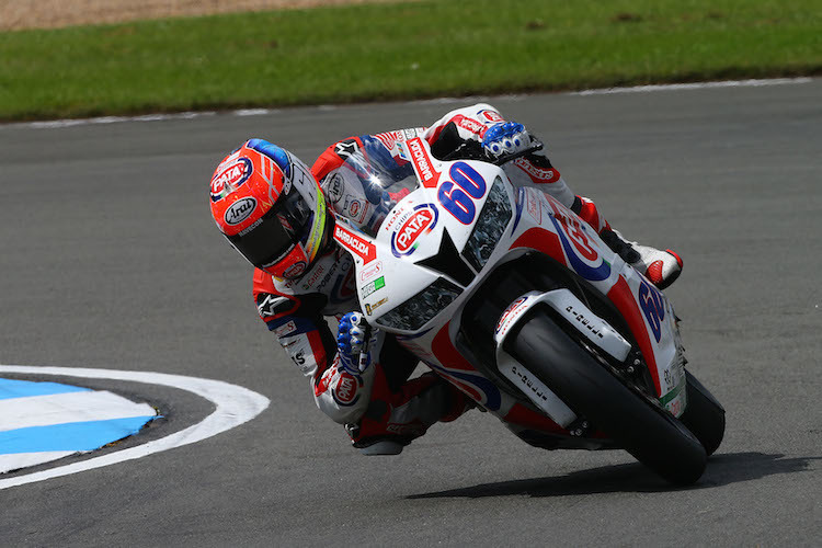 Michael van der Mark: Poleposition in Donington