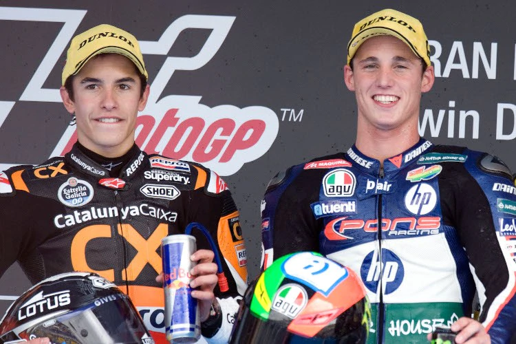 Moto2-Konkurrenten 2012: Marc Márquez und Pol Espargaró