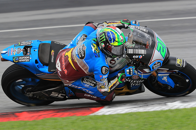 Rookie Franco Morbidelli auf der MarcVDS-Honda