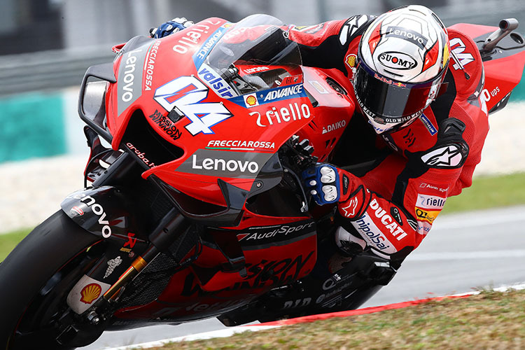 Andrea Dovizioso: Nur Rang 15 in Malaysia