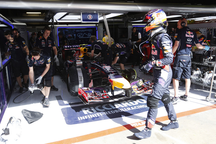 Daniel Ricciardo: Auf zur Arbeit!