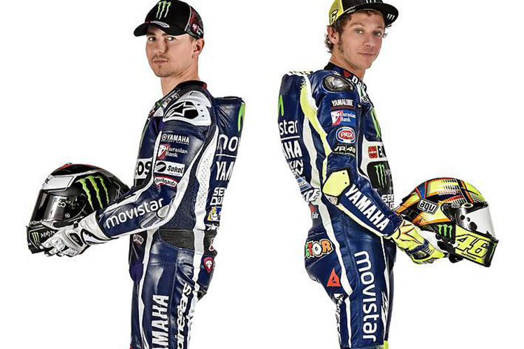 Jorge Lorenzo und Valentino Rossi trennen derzeit nur 14 Punkte