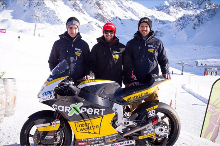 Iker Lecuona, Tom Lüthi und Jesko Raffin