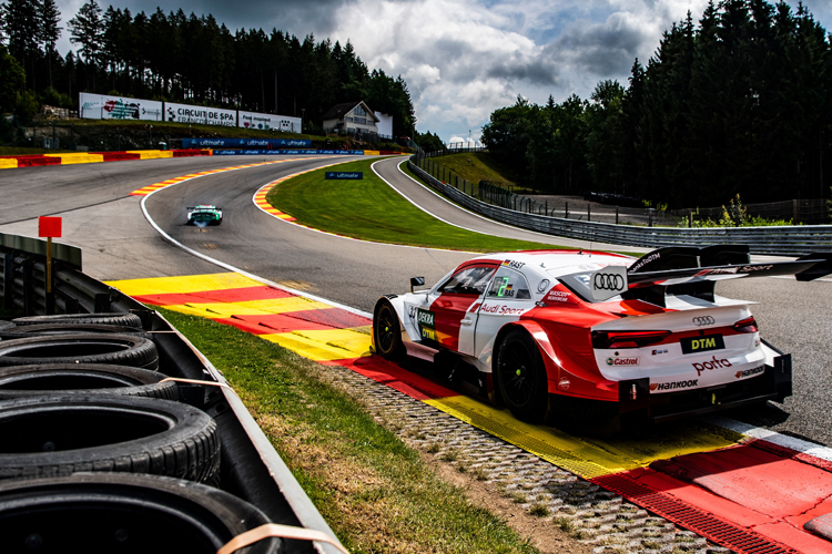 Eau Rouge war ein Highlight für die DTM-Fahrer