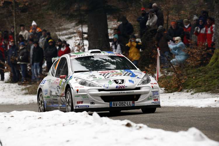 Delecour bei der Rallye Monte Carlo