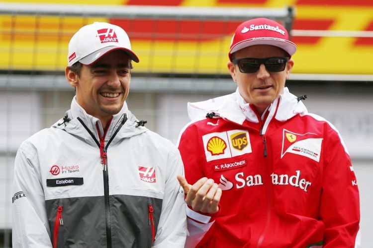 Esteban Gutiérrez & Kimi Räikkönen