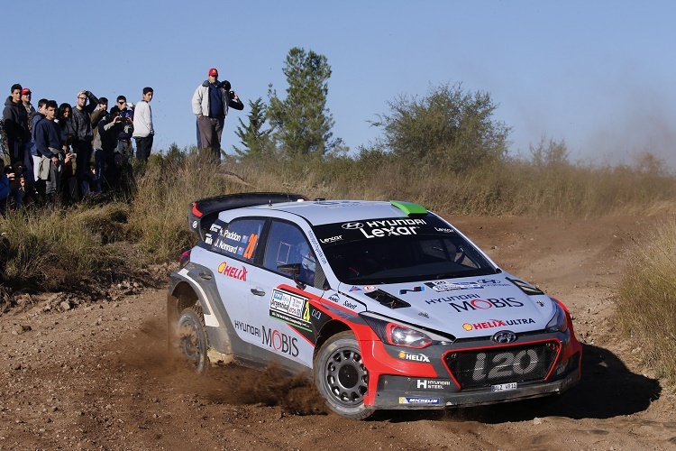 Hayden Paddon jagt Argentinien-Leader Sébastien Ogier