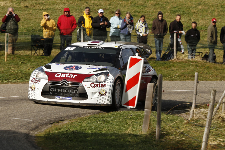 Nasser Al-Attiyah bei der Rallye Frankreich