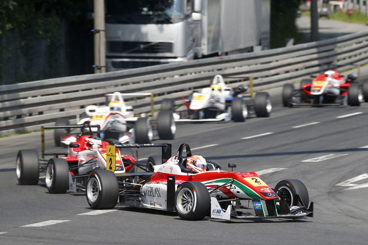 Mit seinem guten Start legte Alex Lynn den Grundstein für seinen Sieg im zweiten Lauf der Formel-3-EM auf dem Norisring