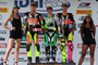 Podest der Supersport 300 im ersten Rennen in Assen