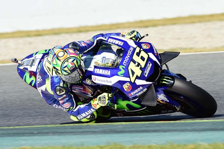 Valentino Rossi in Barcelona