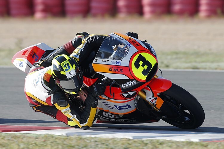 Lukas Tulovic landete auf dem 8. Platz im Qualifying der Moto2-EM