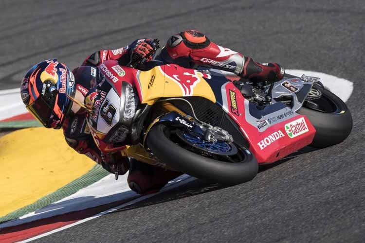 Stefan Bradl auf der Red Bull-Honda