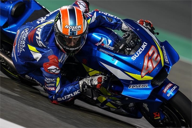 Schnelle Runden unter Flutlicht: Alex Rins