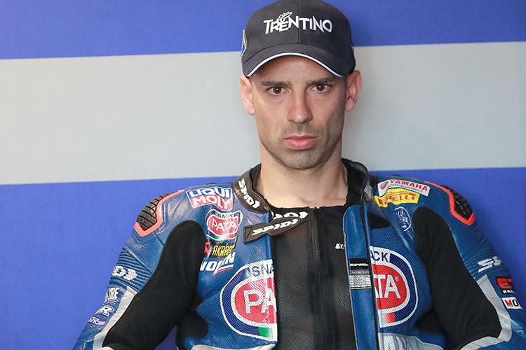 Marco Melandri leidet unter seiner Größe