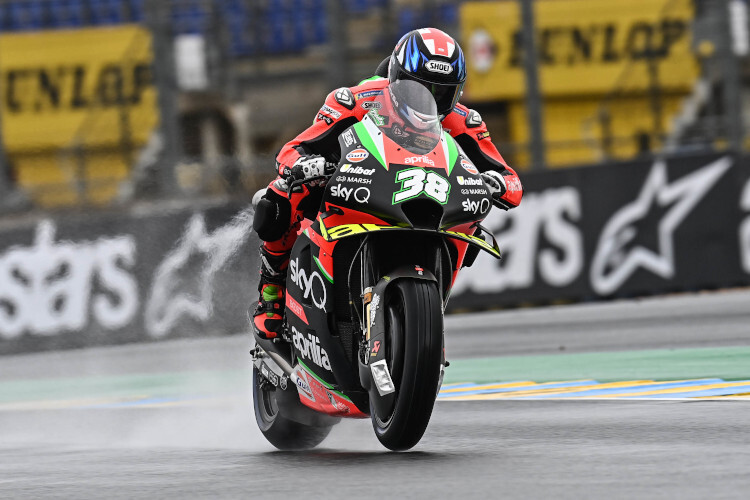 Bradley Smith bescherte Aprilia eine Session-Bestzeit