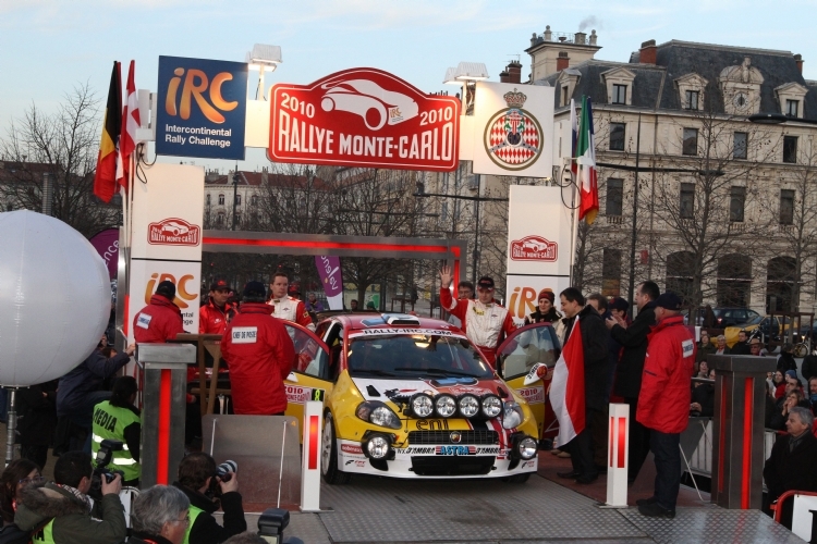 Gardemeister beim Monte-Start in Valence